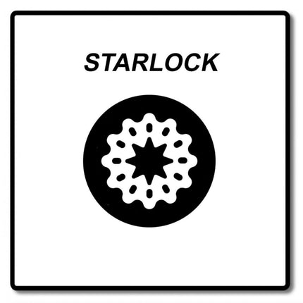 Fein E-Cut Standard Starlock Sägeblatt 3 Stk. 50 x 35 mm ( 63502133220 ) HCS-Stahl - Toolbrothers