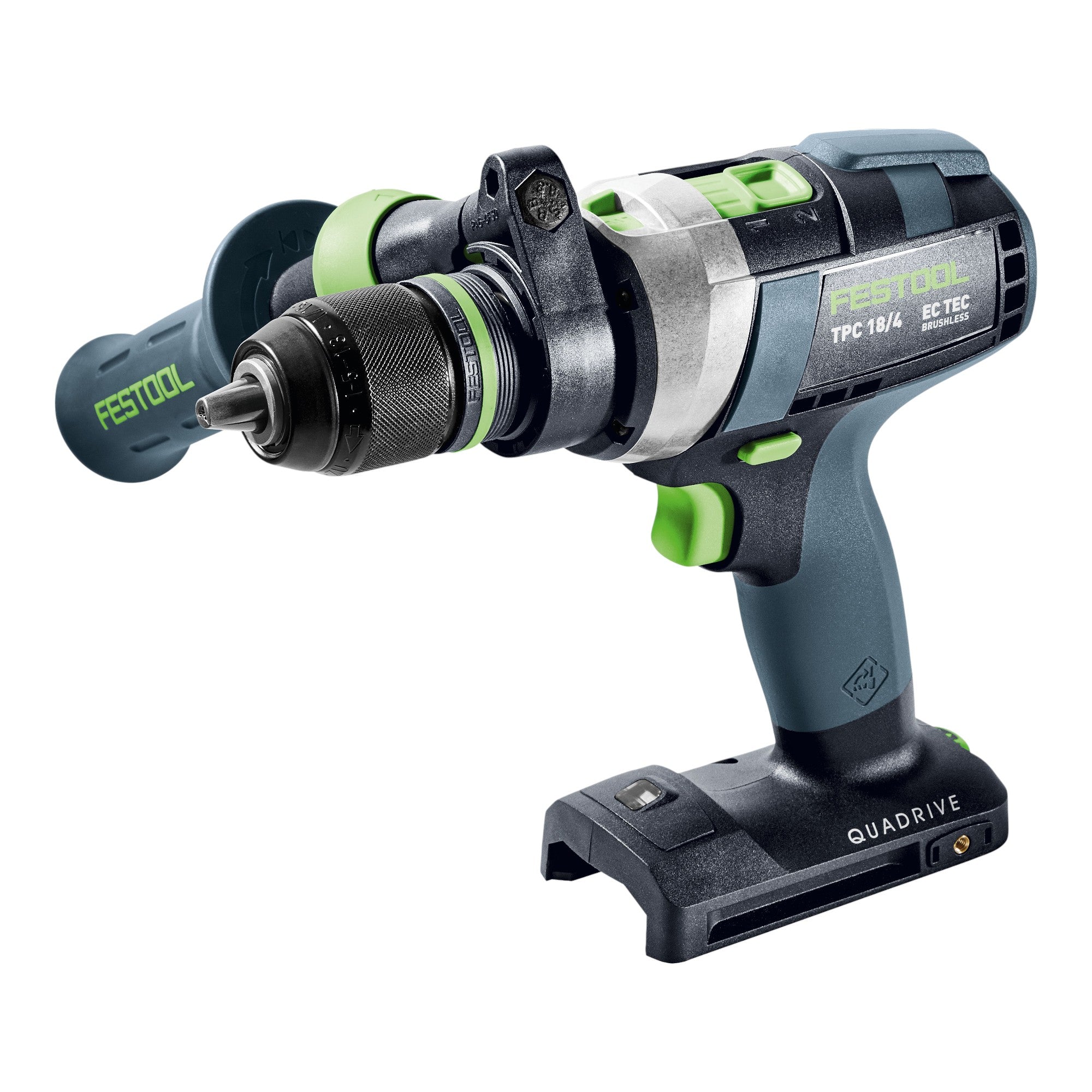Festool TPC 18 4 Basic Akku Schlagbohrschrauber 18 V 75 Nm Brushless 2x Akku 5 0 Ah Ladegeraet Systainer 1 - toolbrothers
