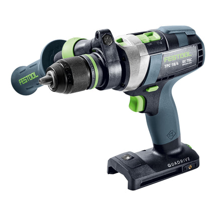 Festool TPC 18 4 I Basic Akku Schlagbohrschrauber 18 V 75 Nm 2x Akku 5 0 Ah Schnellladegeraet Systainer 1 - toolbrothers