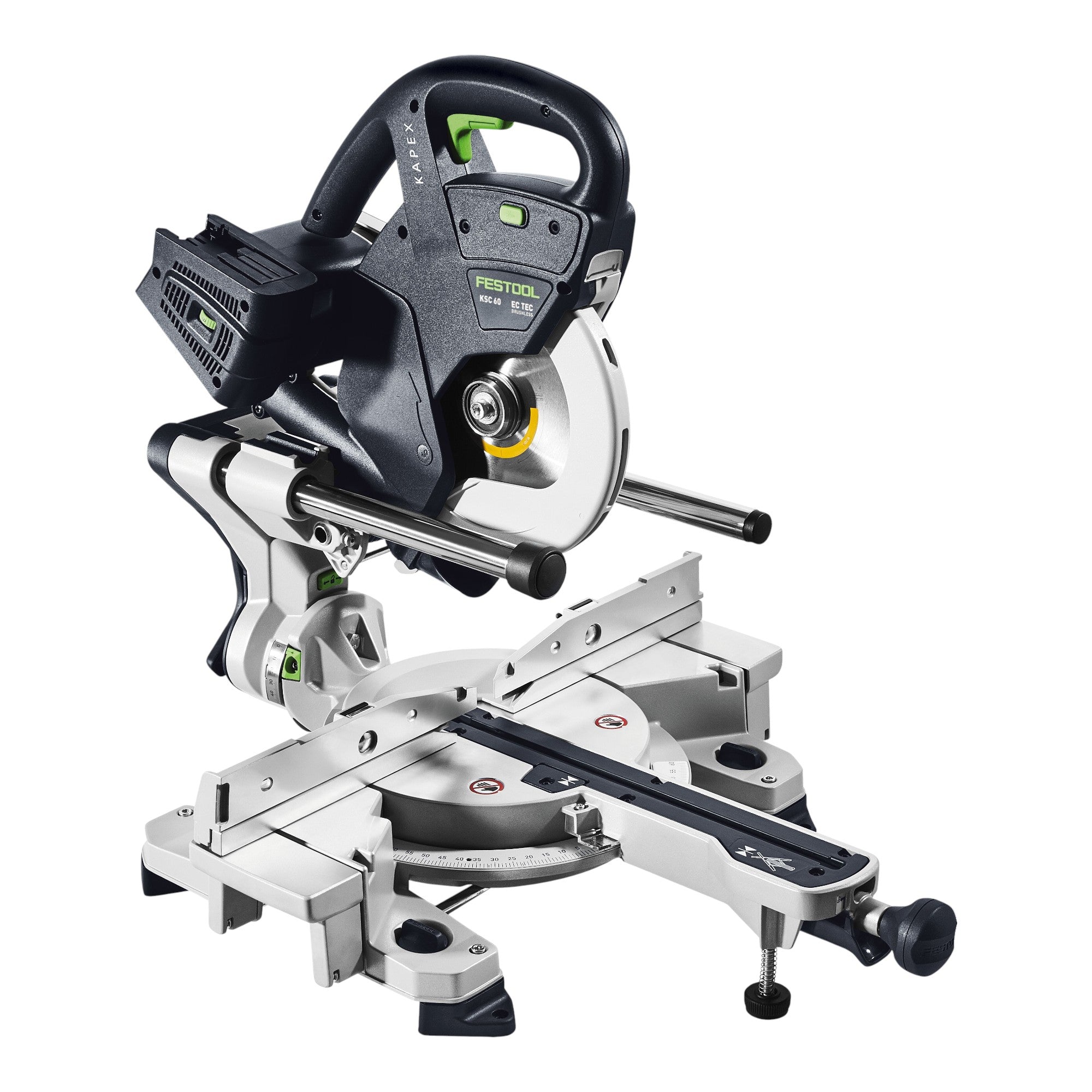 Festool KAPEX KSC 60 EB Basic Akku Kapp Zugsaege 18 V 36 V 216 mm Brushless 2x Akku 5 0 Ah ohne Ladegeraet 1 - toolbrothers