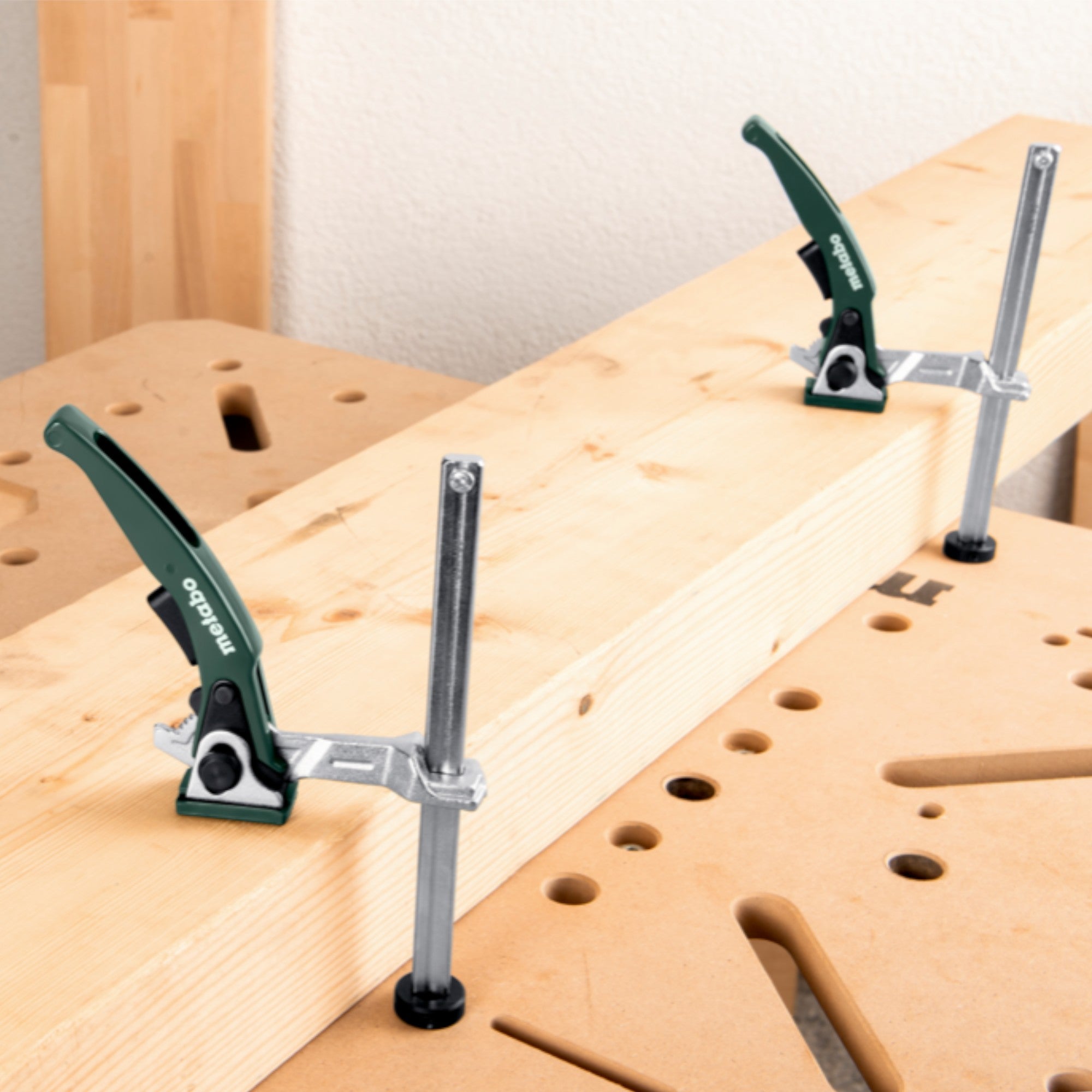 Metabo 2x Senkrecht Schnellspannzwinge 155 mm fuer MWB 2x 630139000  2 - toolbrothers