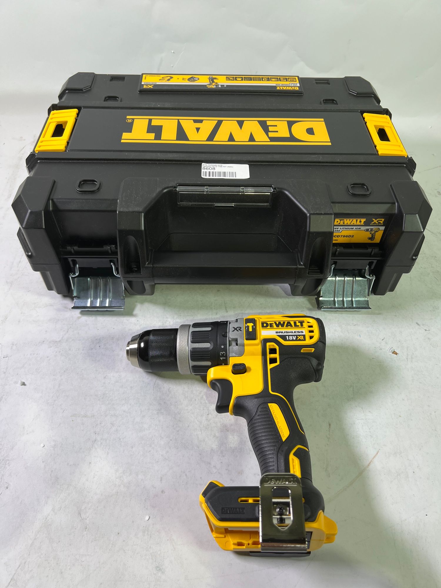 DeWalt DCD 796 NT Akku Schlagbohrschrauber 18 V 70 Nm Brushless TSTAK ohne Akku ohne Ladegeraet Neuwertig 0 - toolbrothers