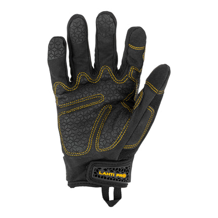 LAHTI PRO Arbeitshandschuhe Groesse 10 L281610K schwarz gelb 4 - toolbrothers