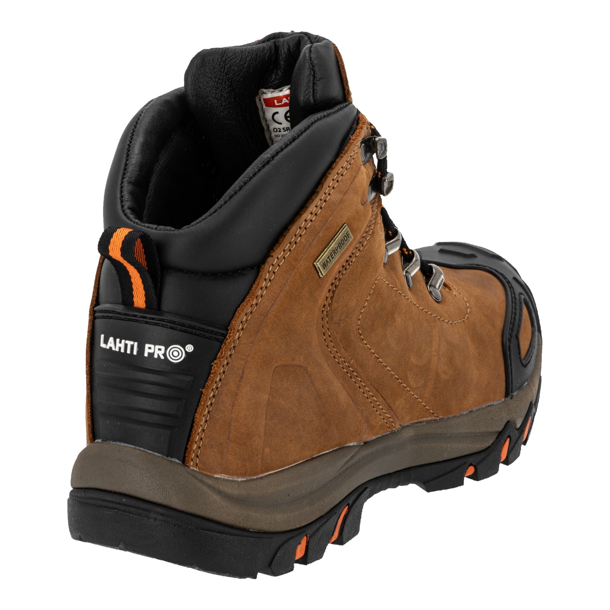 LAHTI PRO Arbeitsstiefel ohne Zehenschutzkappe O2 SRA Groesse 41 L3011541 braun 3 - toolbrothers
