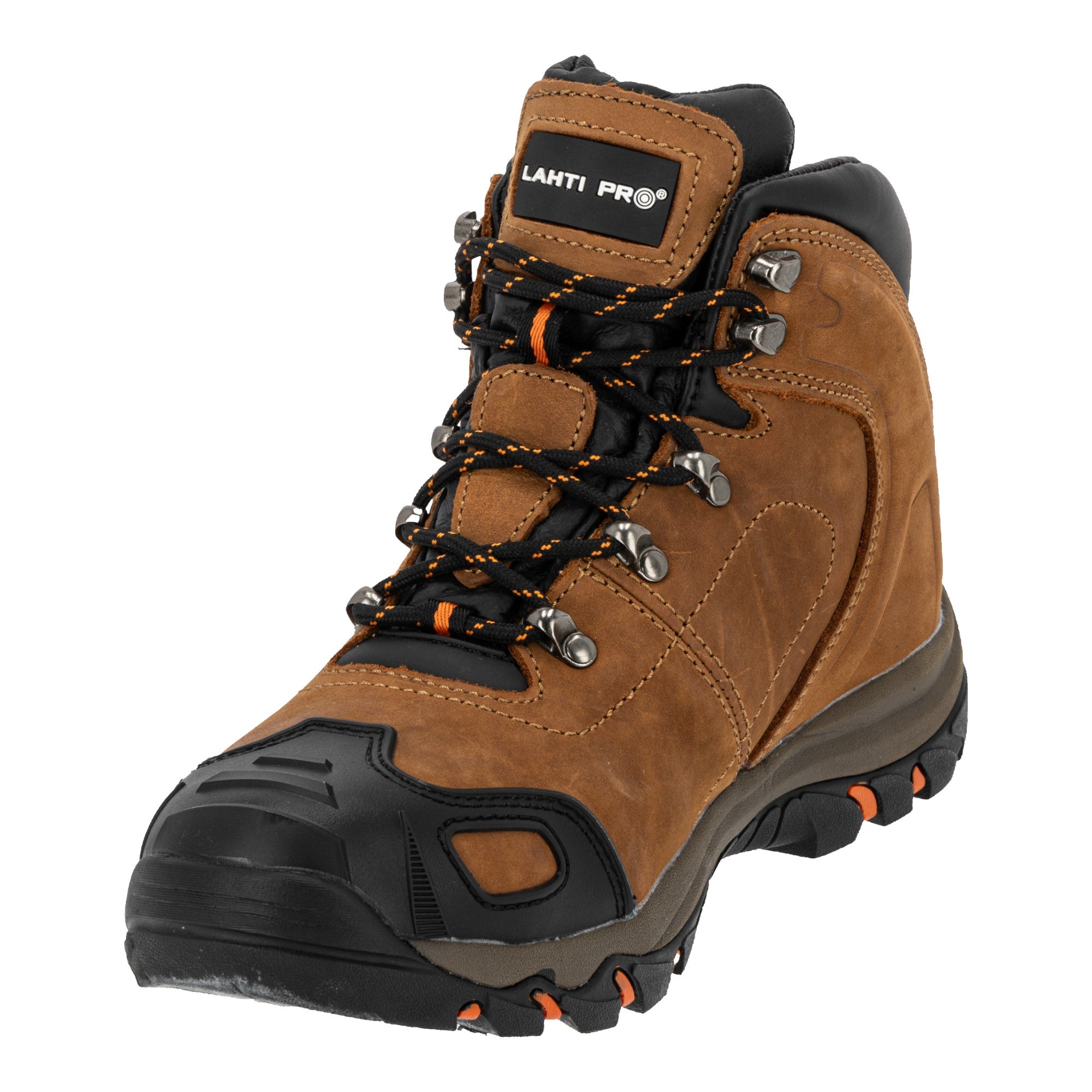 LAHTI PRO Arbeitsstiefel ohne Zehenschutzkappe O2 SRA Groesse 41 L3011541 braun 1 - toolbrothers