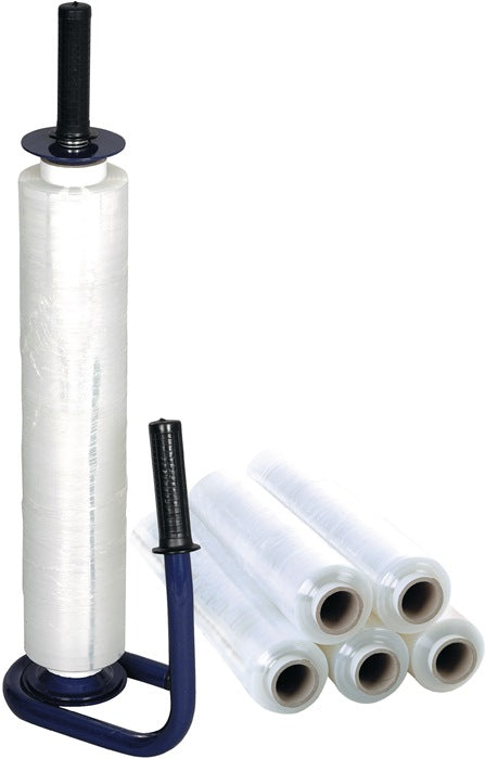 Stretchfolienset Standard L300 m x B450 mm 20 m transparent 9000487265  0 - toolbrothers