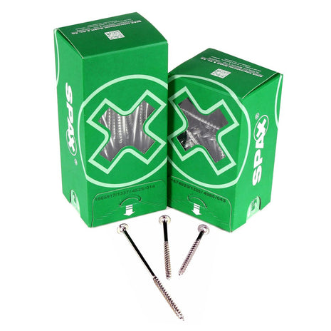 SPAX HI.FORCE Tellerkopfschraube 6,0 x 80 mm 100 Stk. ( 0251010600805 ) Vollgewinde Torx T-STAR plus T30 4CUT WIROX - Toolbrothers