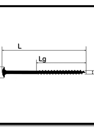 SPAX HI.FORCE Tellerkopfschraube 6,0 x 120 mm 100 Stk. ( 0251010601205 ) Teilgewinde Torx T-STAR plus T30 4CUT WIROX - Toolbrothers