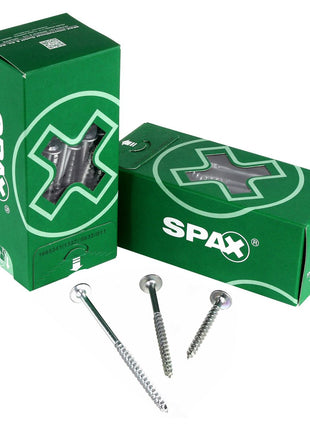 SPAX HI.FORCE Tellerkopfschraube 8,0 x 180 mm 50 Stk. ( 0251010801805 ) Teilgewinde Torx T-STAR plus T40 4CUT WIROX - Toolbrothers