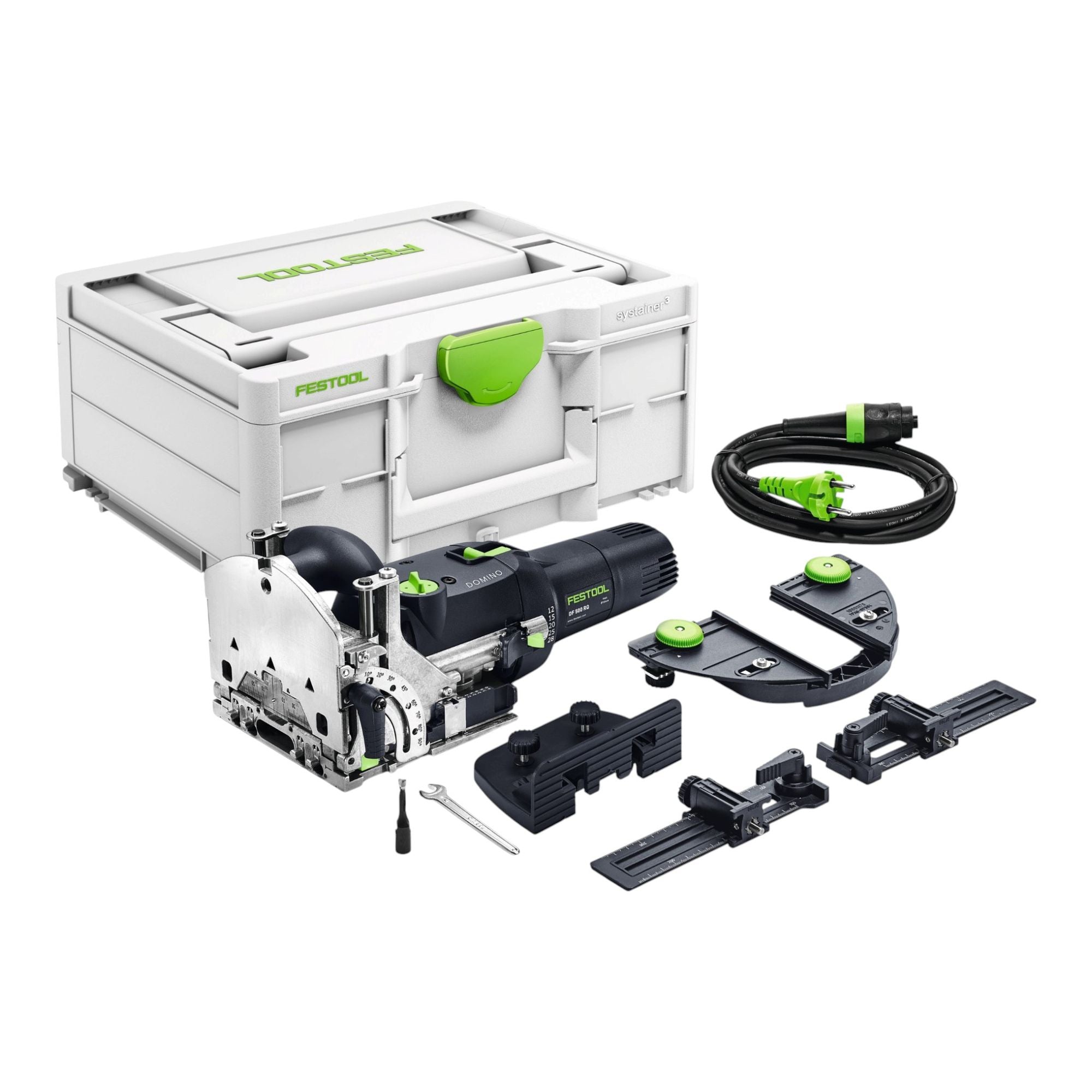Festool DOMINO DF 500 RQ Set Duebelfraese 420 Watt 4 10 mm Systainer 578541  0 - toolbrothers