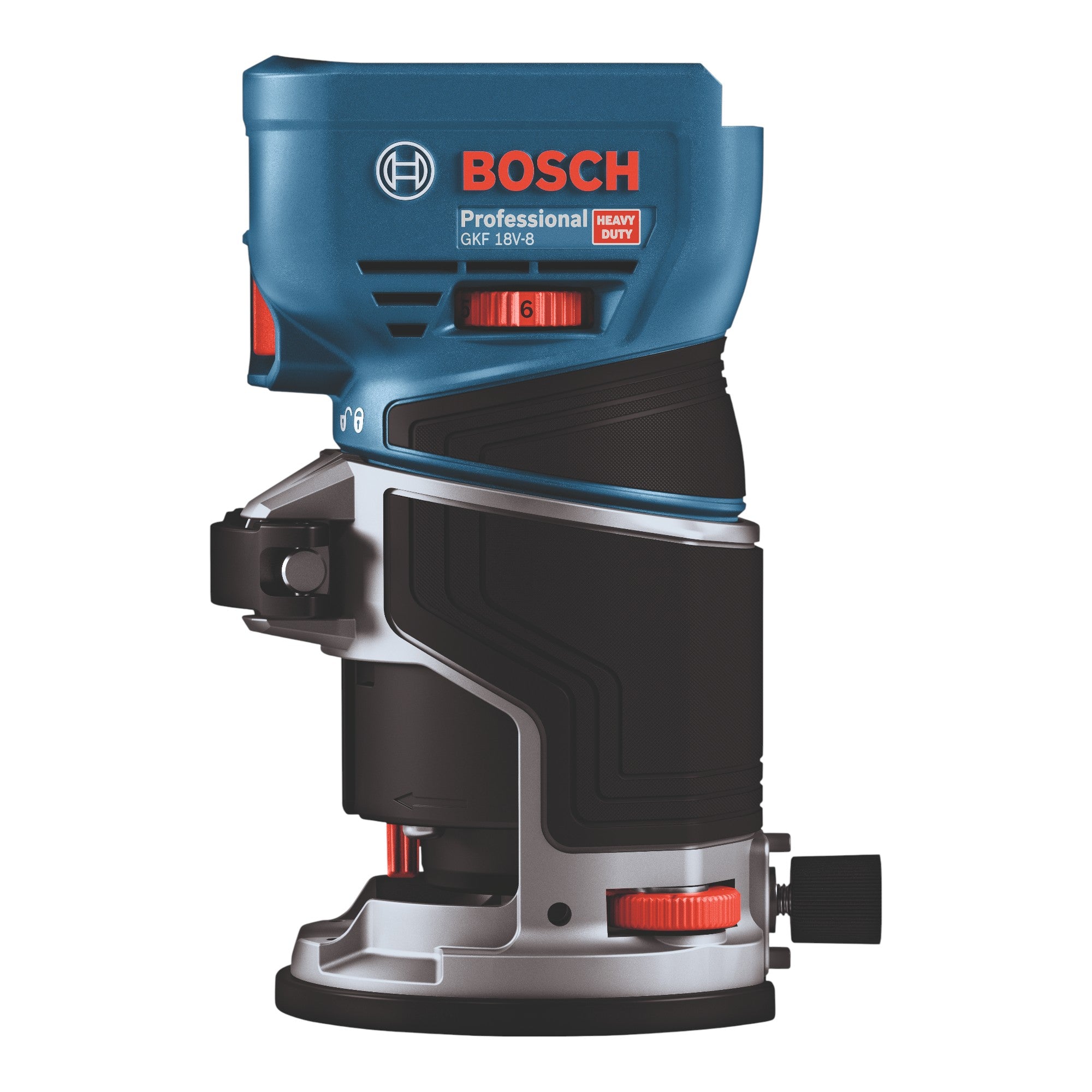 Bosch GKF 18V 8 Professional Akku Kantenfraese 18 V 8 0 mm Brushless 2x Akku 4 0 Ah Ladegeraet Taucheinheit L Boxx 2 - toolbrothers