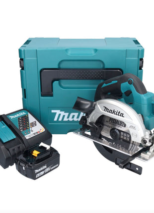 Makita DHS 661 RG1JU Akku Handkreissäge 18 V 165 mm Brushless + 1x 6,0Ah Akku + Ladegerät + Makpac - Toolbrothers