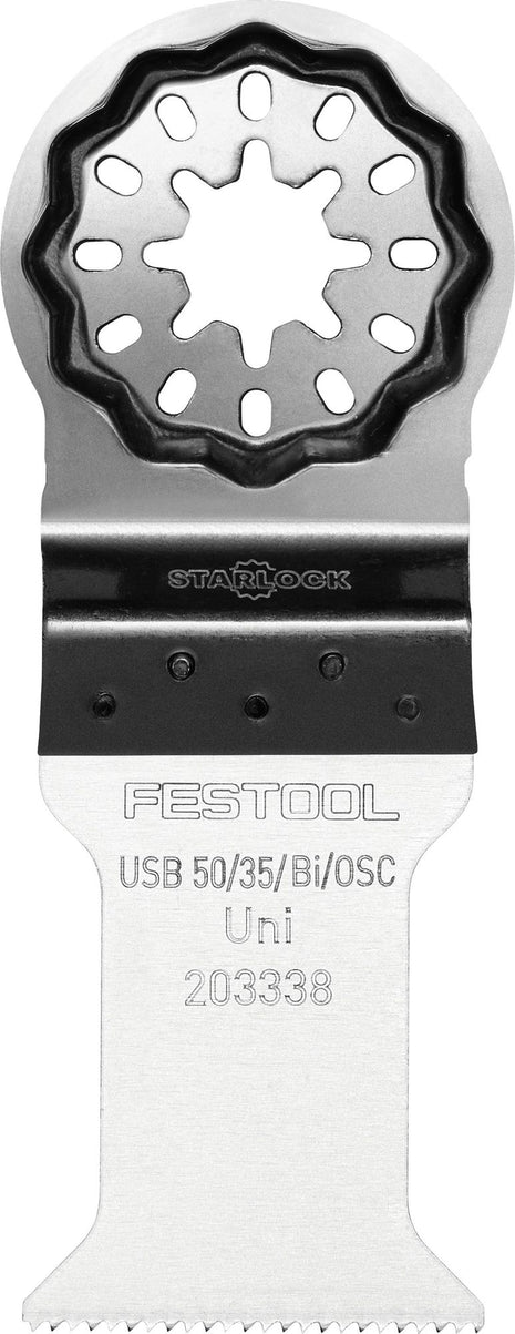 Hoja de sierra universal Festool USB 50/35/Bi/OSC/5 (203338) para OSC 18