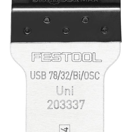 Festool USB 78/32/Bi/OSC/5 Lame de scie universelle Starlock MAX ( 203337 ) Bi-métal