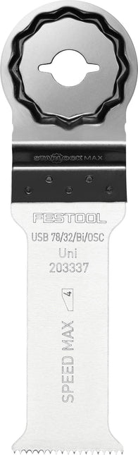 Festool USB 78/32/Bi/OSC/5 Universal Hoja de sierra Starlock MAX - 5 unidades ( 203337 )