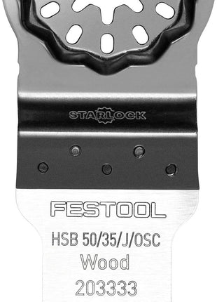 Festool HSB 50/35/J/OSC/5 Lame de scie pour bois Starlock ( 203333 ) denture japonaise originale double