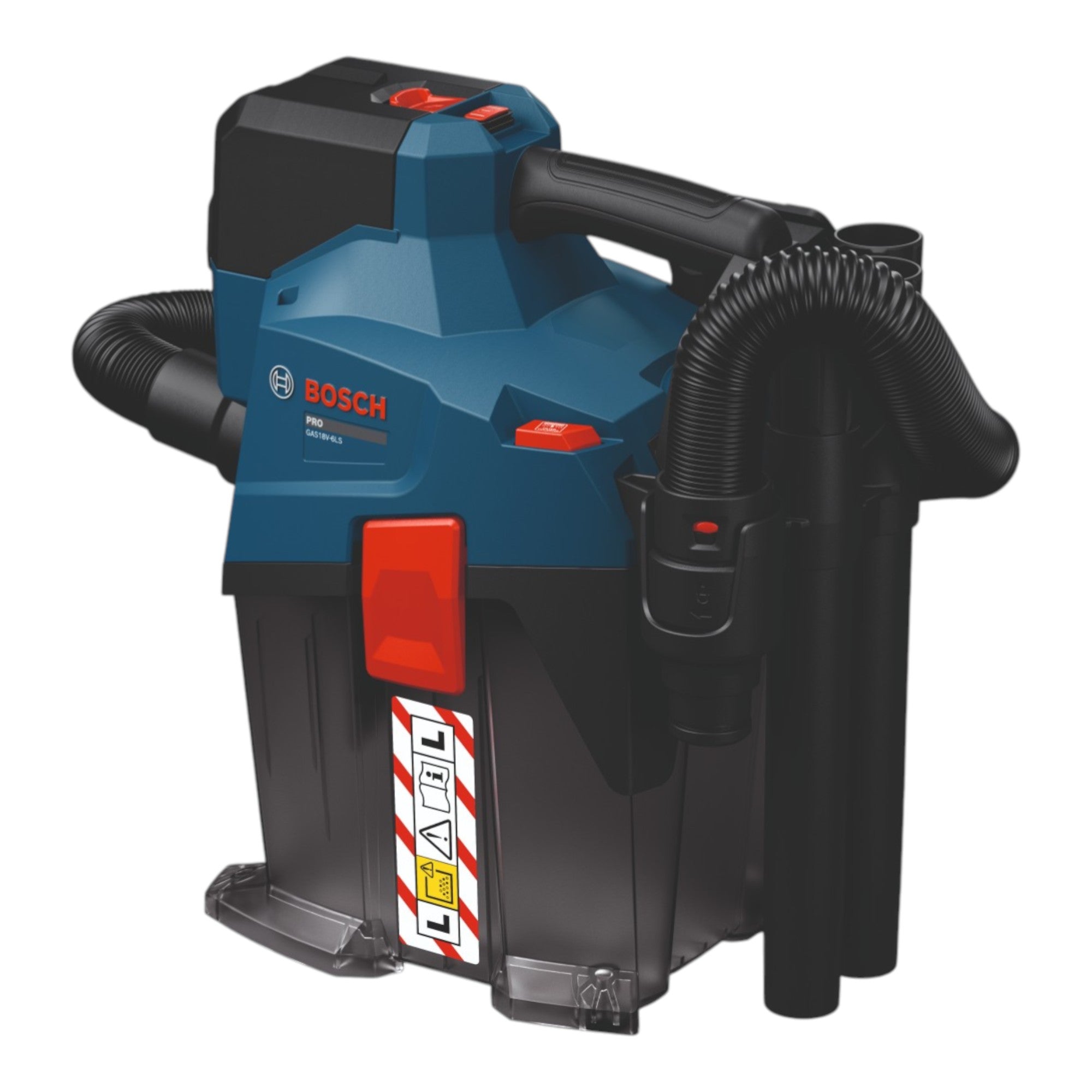 Bosch GAS 18V 6L S Akku Staubsauger 18 V 6 l Staubklasse L 2x Akku 5 0 Ah Ladegeraet 1 - toolbrothers