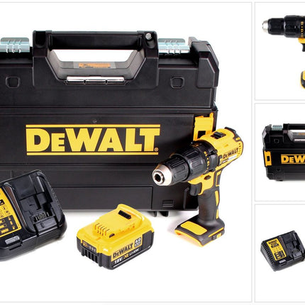 DeWalt DCD 778 M1T Akku Schlagbohrschrauber 18V 65Nm + 1x Akku 4,0Ah+ Ladegerät in TSTAK Box - Toolbrothers