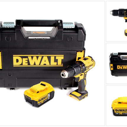 DeWalt DCD 778 NT Akku Schlagbohrschrauber 18V 65Nm + 1x Akku 5,0 Ah in TSTAK Box - ohne Ladegerät - Toolbrothers