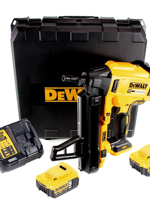 DeWalt DCN 890 P2 Akku Nagler 18 V Li-Ion Brushless im Koffer + 2 x 5,0 Ah Akku + Ladegerät - Toolbrothers