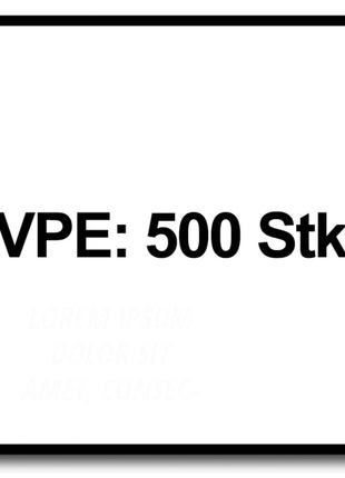 SPAX HI.FORCE Tellerkopfschraube 6,0 x 180 mm 500 Stk. ( 5x 0251010601805 ) Teilgewinde Torx T-STAR plus T30 4CUT WIROX - Toolbrothers