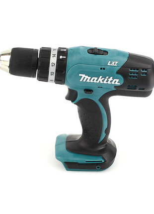 Makita DHP 453 RTJ Akku Schlagbohrschrauber 18 V 42Nm im MAKPAC + 2x 5 Ah Akku + Ladegerät + Wiha Flaschenöffner - Toolbrothers