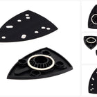 Bosch Delta Schleifplatte 100 x 150 mm ( 2608601445 ) + Bosch Delta Schwingplatte Grundplatte 110 x 150 mm ( 2608601448 ) - Toolbrothers