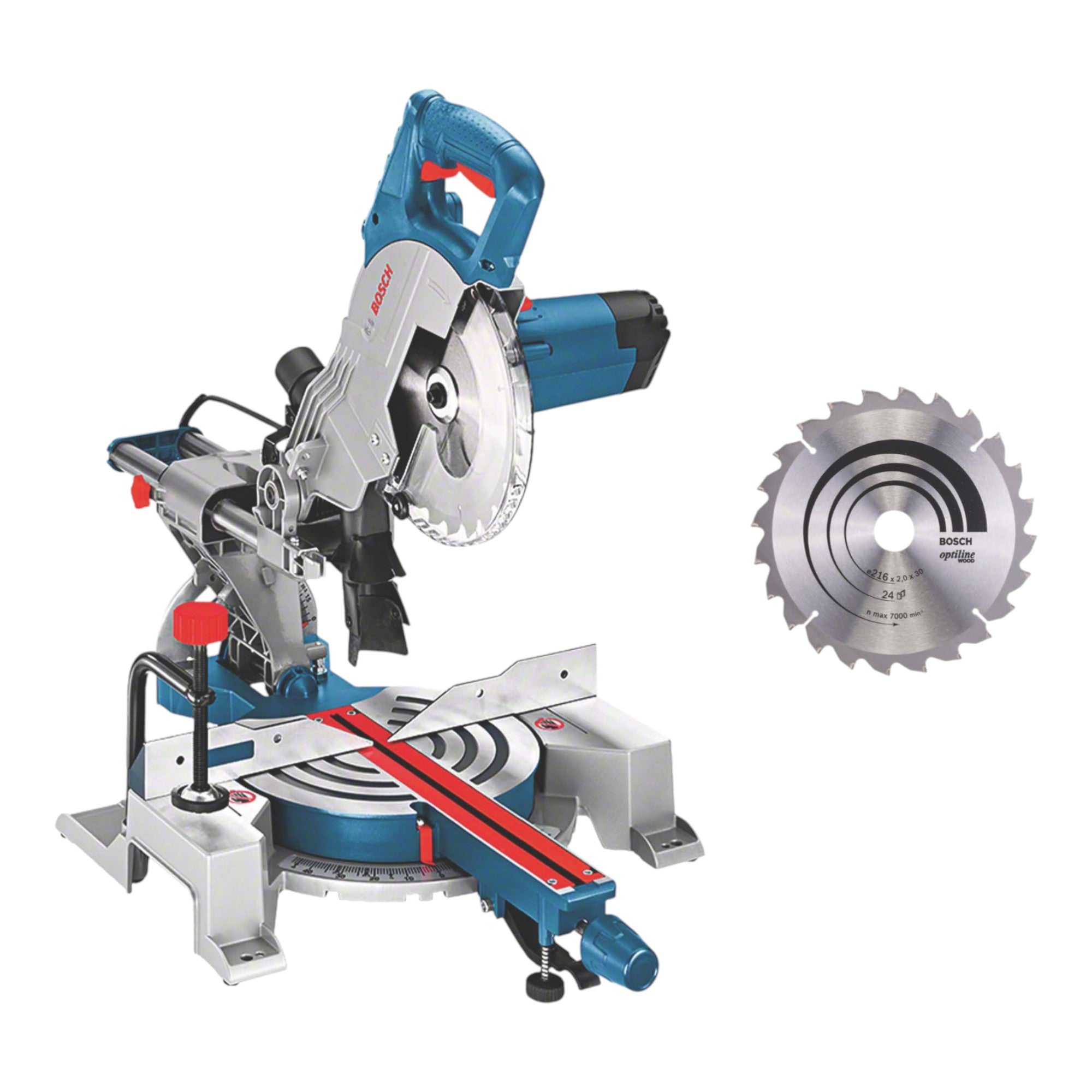 Bosch GCM 80 SJ Professional Paneelsaege 1400 Watt 216 mm 0601B19001  0 - toolbrothers
