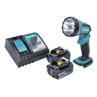 Makita DML 185 RM Akku Lampe / Handleuchte 18 V + 2x Akku 4,0 Ah + Ladegerät - Toolbrothers