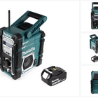 Makita DMR 112 T1 radio de obra con batería 7.2 - 18V Bluetooth DAB+ + 1x batería de 5.0Ah - sin cargador