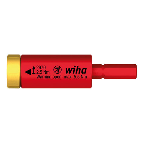 Wiha Drehmoment Easy Torque Adapter 2,5 Nm für slimBits ( 41343 ) - Toolbrothers