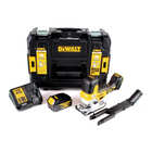 DeWalt DCS 335 M1 Akku Stichsäge 18V + 1x Akku 4,0 Ah + 1x Schnellladegerät in TSTAK - Toolbrothers