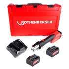 Rothenberger ROMAX 4000 Akku Pressmaschine 18V + 2x Akku 8,0Ah + Ladegerät + Koffer - Toolbrothers