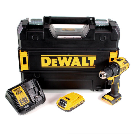 DeWalt DCD 708 D1T Akku Bohrschrauber 18V 65Nm Brushless + 1x Akku 2,0Ah + Ladegerät + TSTAK - Toolbrothers