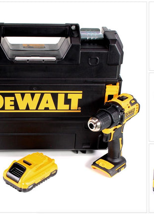 DeWalt DCD 708 NT Akku Bohrschrauber 18 V Li-Ion Brushless in TSTAK Box + 1 x 3,0 Ah Akku - ohne Ladegerät - Toolbrothers