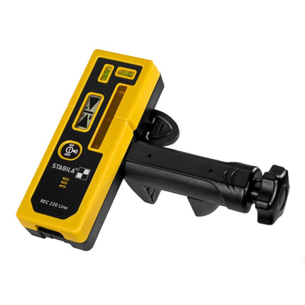 Stabila REC 220 Linie Receiver ( 18643 ) für Messungen auf große Entfernungen mit Halterung zur Befestigung an Nivellierlatten - Toolbrothers
