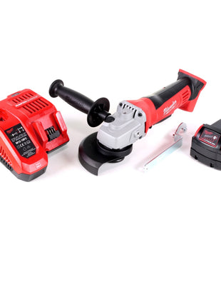 Milwaukee HD18 AG-125-501C Akku Winkelschleifer 18 V 125 mm ( 4933441502 ) + 1x Akku 5,0 Ah + Ladegerät - Toolbrothers