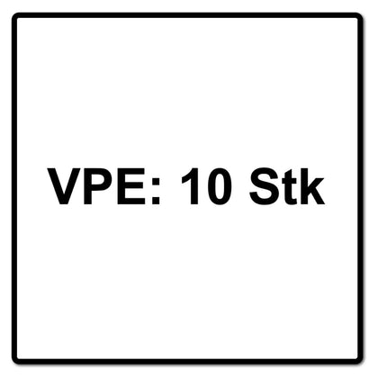 Komet Säbelsägeblatt FRESH WOOD 240mm 4-5tpi, 10 Stk. ( 2x 501.085 ) CV-Stahl Vario - Toolbrothers