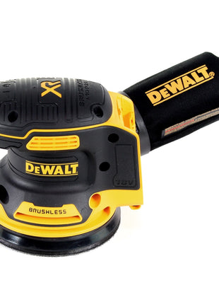 DeWalt DCW 210 D2 Akku Exzenterschleifer Brushless 18V 12.000U/min 125mm + 2x Akkus 2,0 Ah + 1x Schnellladegerät in TSTAK - Toolbrothers