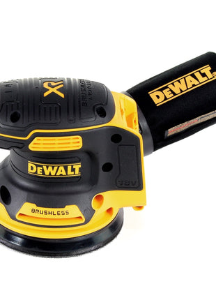 DeWalt DCW 210 M1 Akku Exzenterschleifer Brushless 18V 12.000U/min 125mm + 1x Akku 4,0 Ah + 1x Schnellladegerät in TSTAK - Toolbrothers