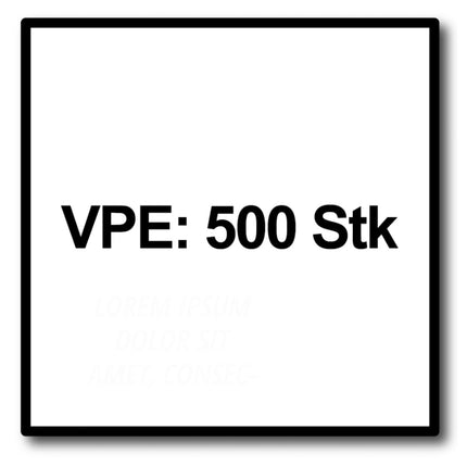 SPAX Fassadenschraube 5,0 x 100 mm Edelstahl A2 ( 0467000501003 ) 500 Stk Teilgewinde Mini Linsensenkkopf Torx T-STAR plus T20 CUT - Toolbrothers