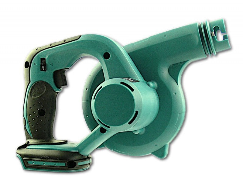 Soplador de batería Makita BUB 182 de iones de litio de 18 V Solo: solo el dispositivo sin accesorios, sin batería, sin cargador, sin estuche