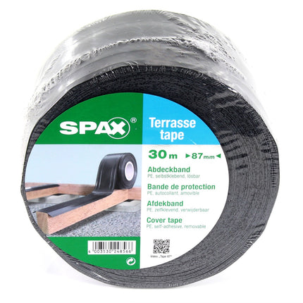 SPAX Tape 30m x 87mm 2x Klebeband UV-resistent ( 2x 5000009186419 ) selbstklebend lösbar - Toolbrothers