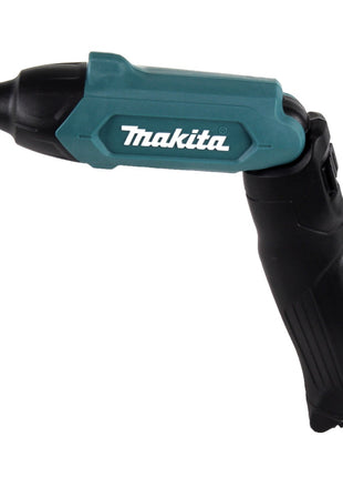 Makita DF 001 DW Akku Stabschrauber Knickschrauber 3,6V 1/4" im Transportkoffer mit integriertem 1,5Ah Akku + 81-tlg Zubehör-Set - Toolbrothers