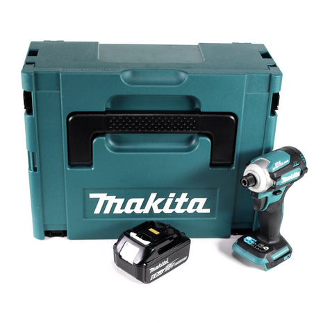 Makita DTD 171 G1J Akku Schlagschrauber 18 V 180 Nm 1/4" Brushless + 1x Akku 6,0 Ah + Makpac - ohne Ladegerät - Toolbrothers