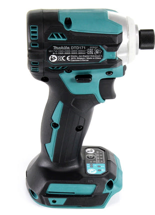 Makita DTD 171 RG1 Akku Schlagschrauber 18 V 180 Nm 1/4" Brushless + 1x Akku 6,0 Ah + Ladegerät - Toolbrothers