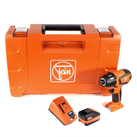 FEIN ASCD 18-200 W4 Akku Schlagschrauber 210 Nm 18V ( 71150764000 ) Set im Koffer mit 6,0 Ah Akku und Lader - Toolbrothers