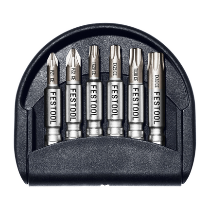 Juego de puntas Festool CENTRO Surtido de 1 punta (205087) para taladro atornillador de batería y taladro percutor de batería Festool con soporte FastFix y portaherramientas WH-CE CENTROTEC