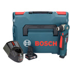 Bosch Professional GWB 12V-10 Akku Winkelbohrmaschine 12 V + 1x Akku 6,0 Ah + Ladegerät + L-Boxx - Toolbrothers