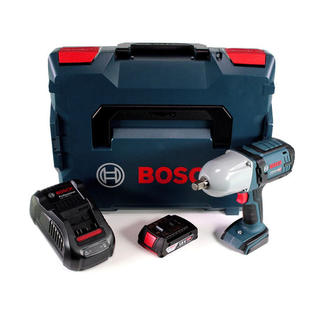 Bosch GDS 18V-LI HT Akku Drehschlagschrauber 18V 650 Nm ( 06019B1302 ) mit 2,0 Ah Akku und Lader in L-Boxx - Toolbrothers